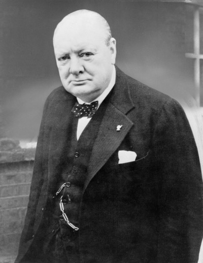 Portrait of Winston Churchill — Quotes