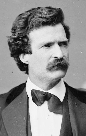 Portrait of Mark Twain