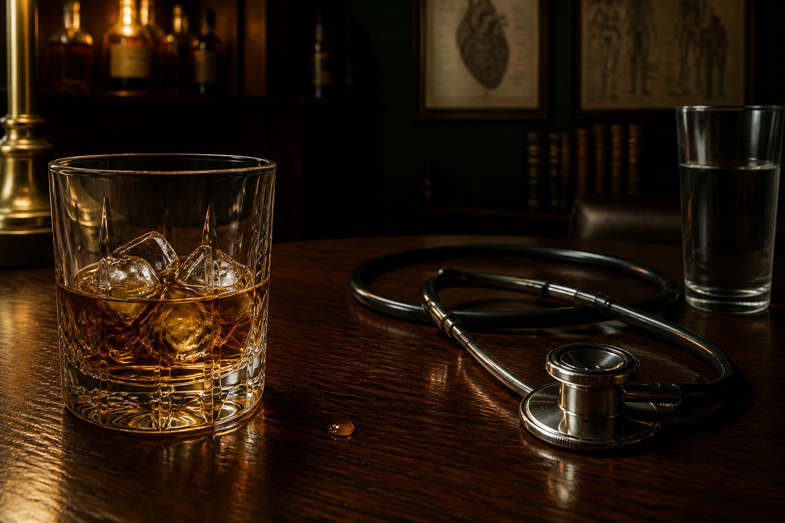 Whiskey and a stethoscope — Dr. Radeva